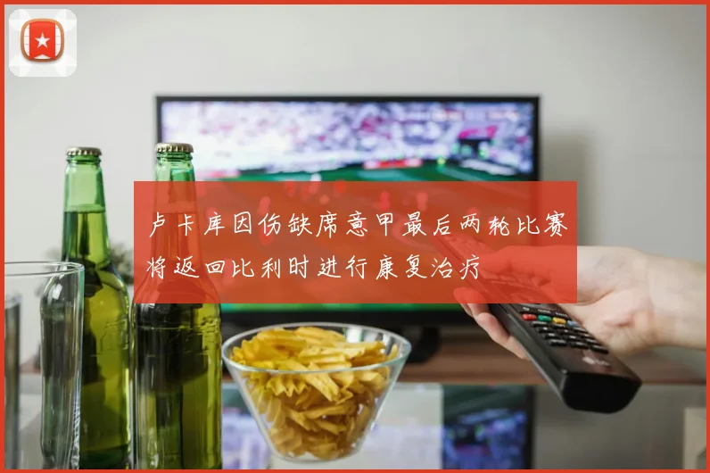卢卡库因伤缺席意甲最后两轮比赛将返回比利时进行康复治疗
